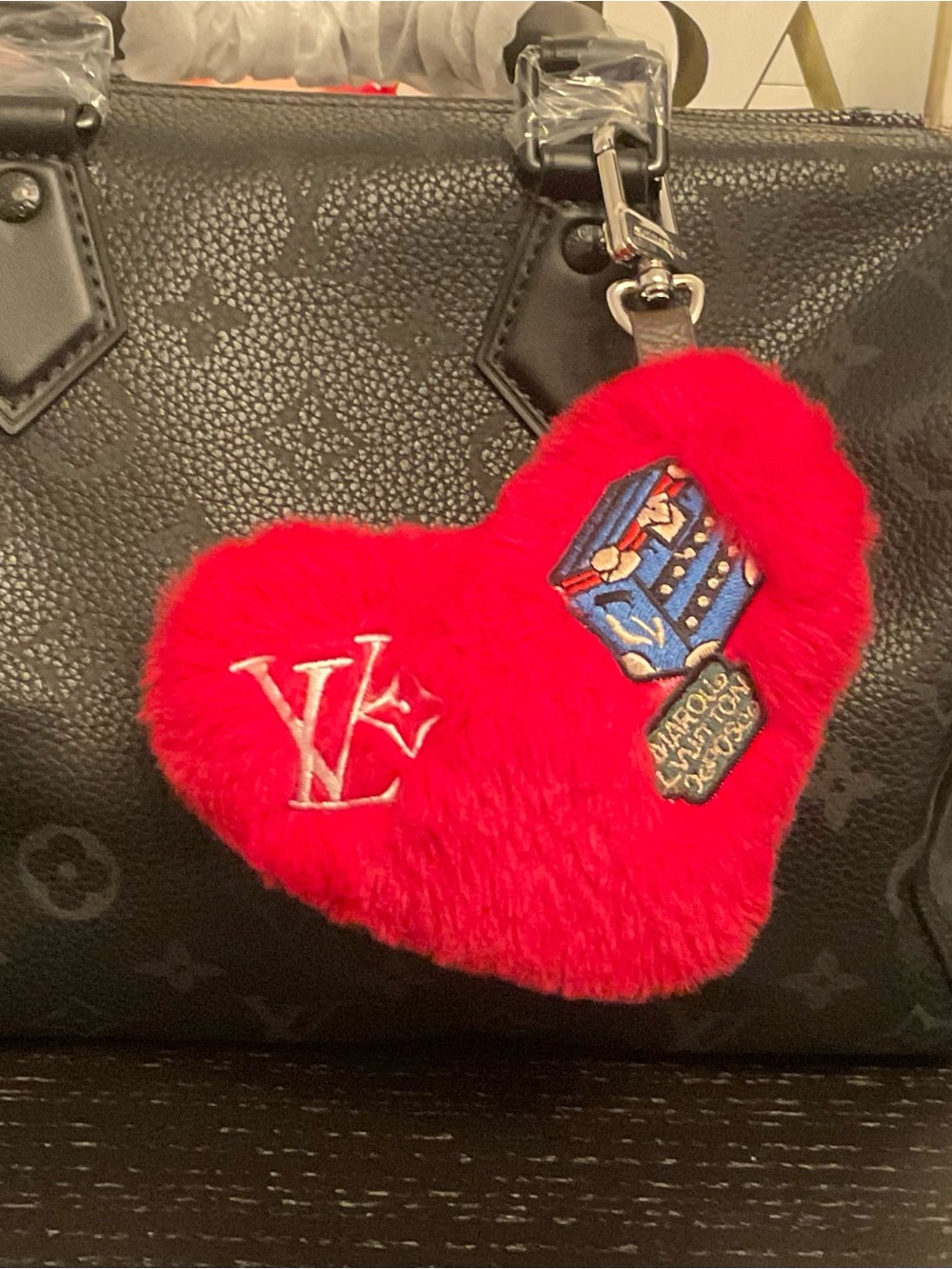 Lucky Heart Bag Charm